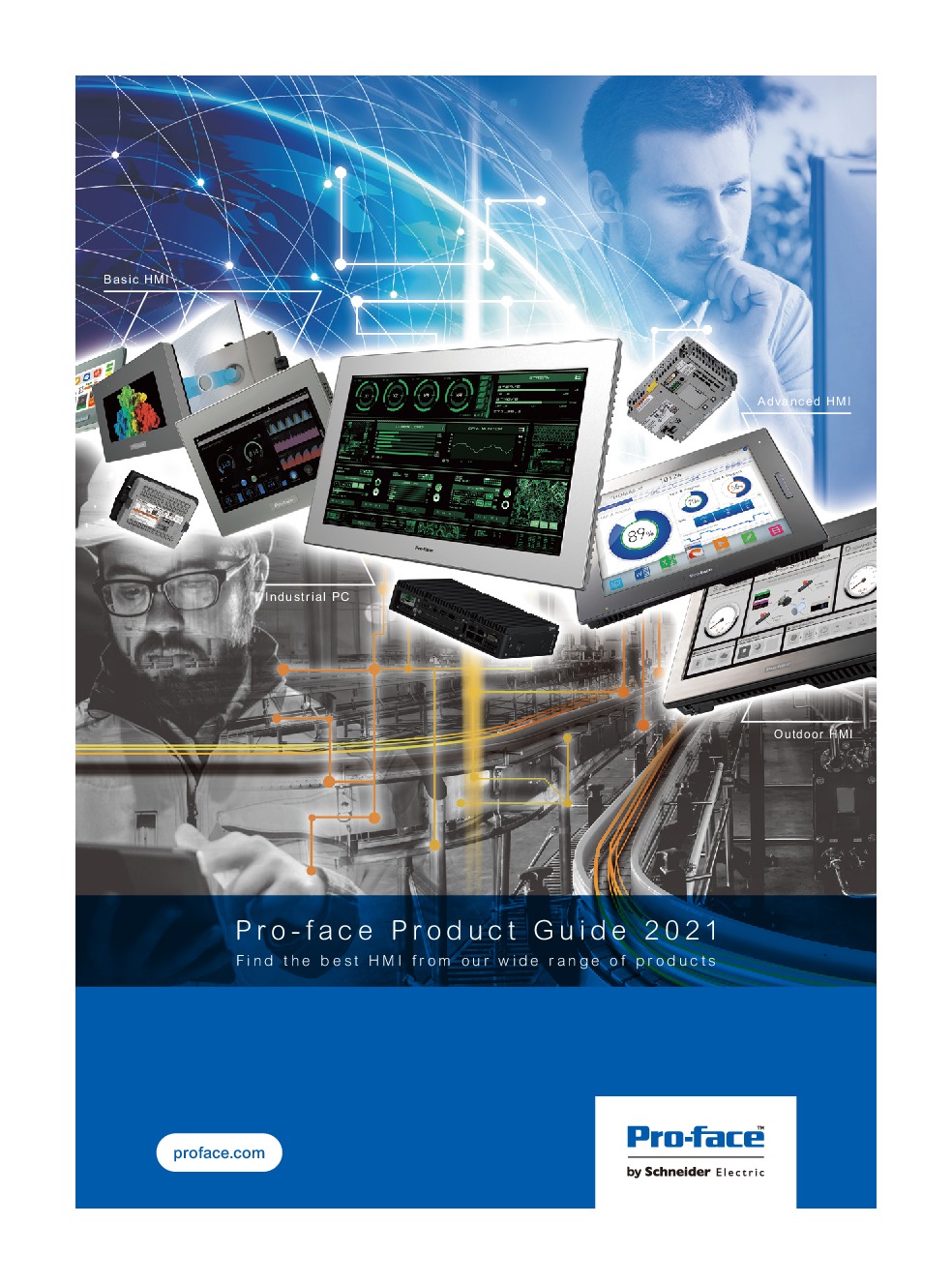 First Page Image of PFXSP5400WAD Pro-face Product Guide 2021.pdf